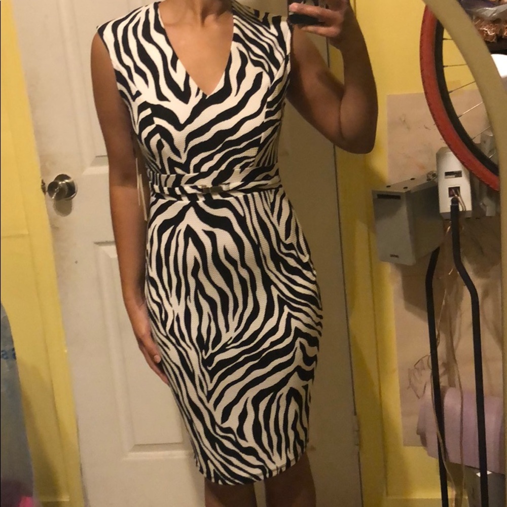 ZEBRA PRINT DRESS